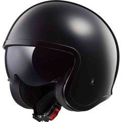 Spitfire Jet Hjelm Mat Sort