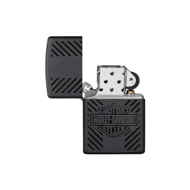 H-D BLACK TIRE B&S ZIPPO