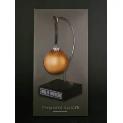 Winter Ornament Hanger, Wood Base w/ Wire Hange