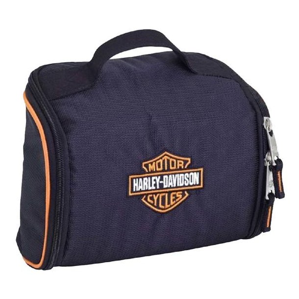 Harley-Davidson Bar &amp; Shield Fabric Toiletry Bag