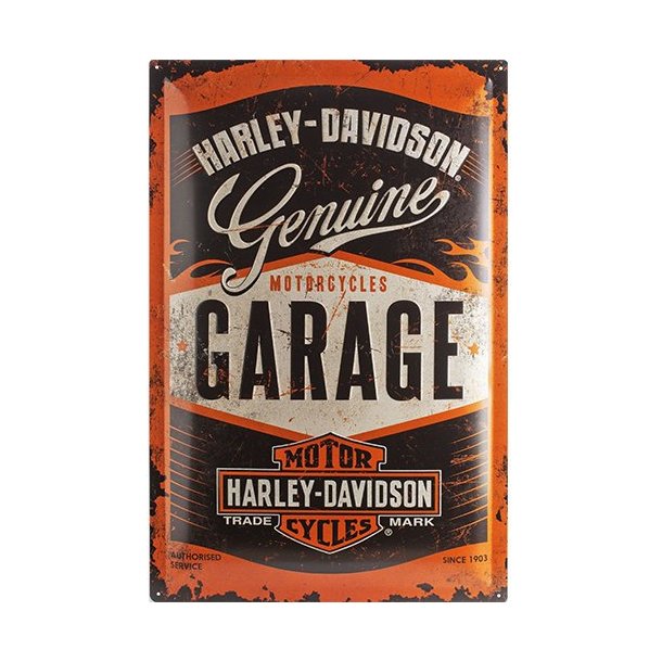 Harley-Davidson Tin Sign 40 x 60 cm