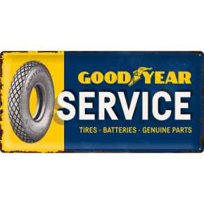 Goodyear - Service - sign 25x50  cm
