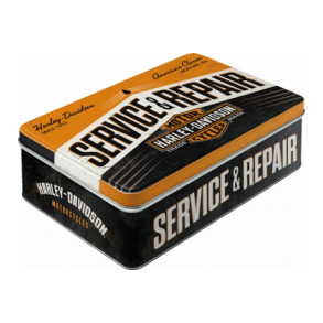 SERVICE & REPAIR FLAT TIN BOX