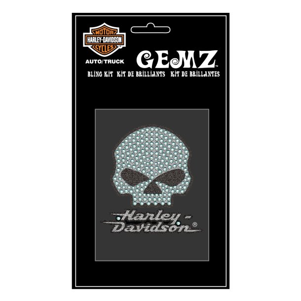 Harley Skull Gemz Bling Set