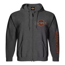 Hoodie Grey Elongated B&S