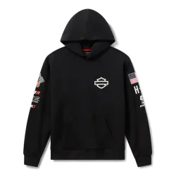 Factory Racing Fast Johnnie Hoodie - Black - UNISEX