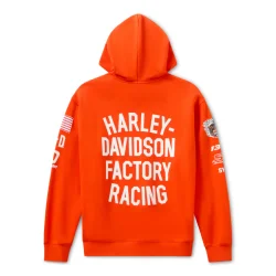 Factory Racing Fast Johnnie Hoodie - Racing Orange - UNISEX