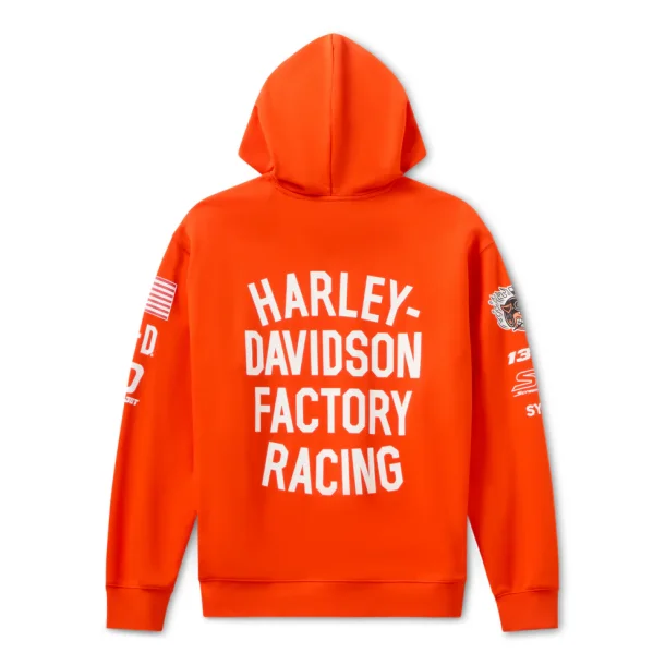 Factory Racing Fast Johnnie Hoodie - Racing Orange - UNISEX