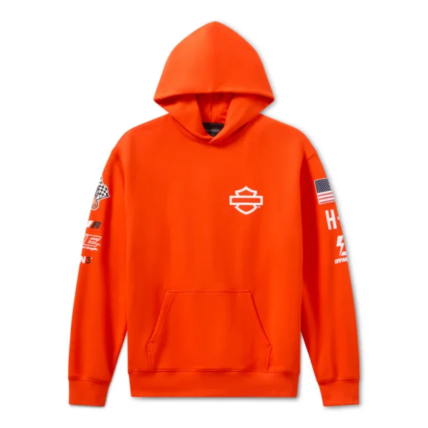 Factory Racing Fast Johnnie Hoodie - Racing Orange - UNISEX