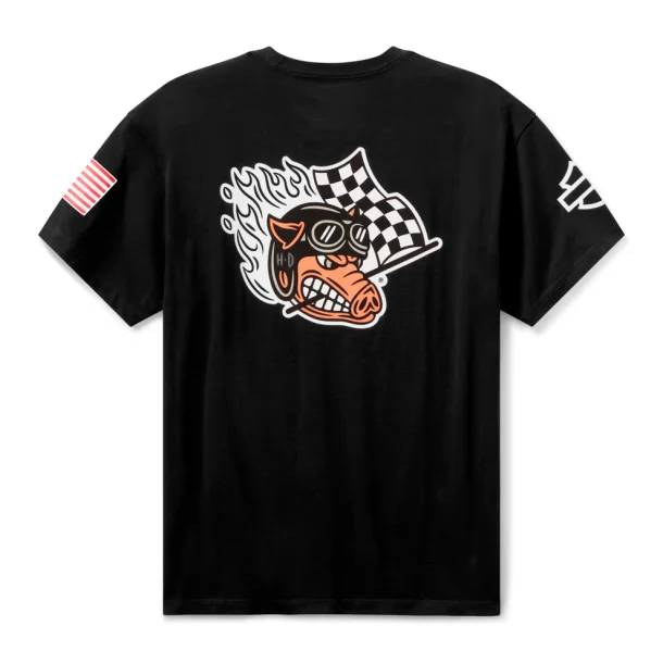 Factory Racing Fast Johnnie Tee - Black - UNISEX