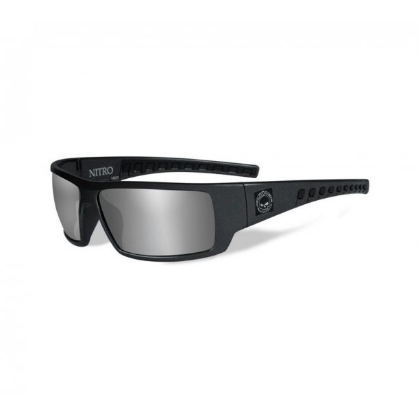 WILEY X ASPALT NITRO GREY SILVER FLASH GLOSS GREY/PETROLEUM FRAME