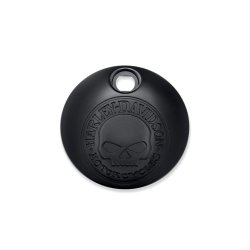 KIT,FUEL DOOR,WILLIE G SKULL, BLACK, TOURING