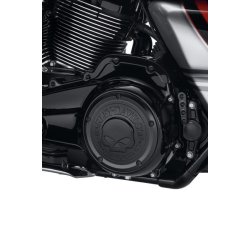 WILLIE G, DERBY COVER, BLACK, TOURING