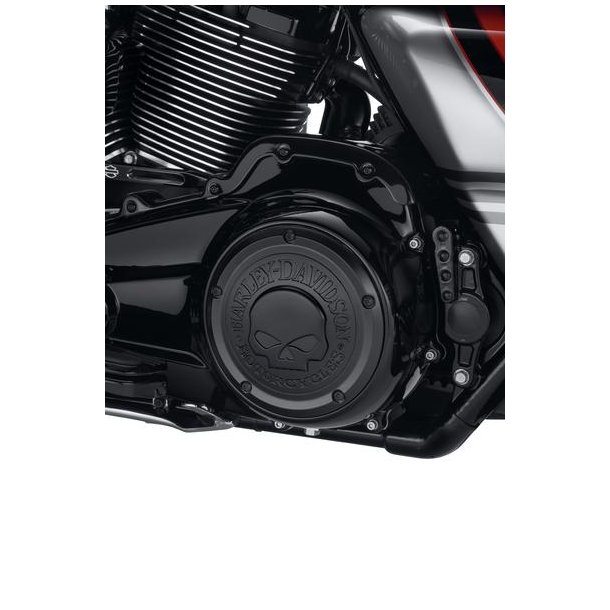 WILLIE G, DERBY COVER, BLACK, TOURING