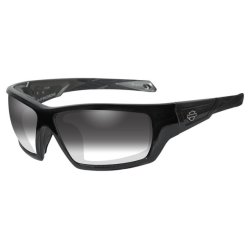 WILEY X BACKBONE CLEAR TO SMOKE LA LENS BLACK FRAME