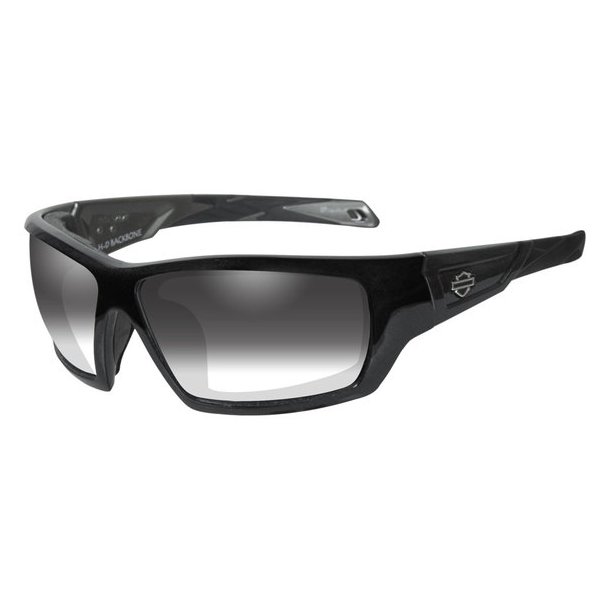 WILEY X CLEAR TO SMOKE LENS BLACK - Solbriller - Caps Harley-Davidson