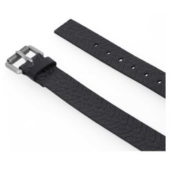 H-D Men's Embossed Tire Tread Genuine Leather Belt