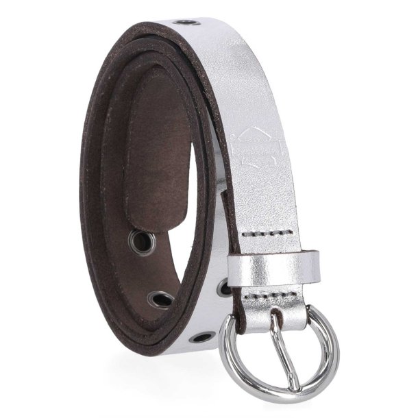 H-D Women's B&S Eyelet Metallic Genuine Leather Belt