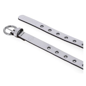 H-D Women's B&S Eyelet Metallic Genuine Leather Belt