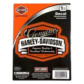 Genuine H-D Banner Decal