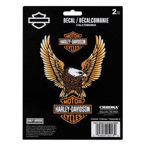 2-Piece B& S Eagle Logo Decal