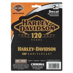 120th Anniversary Logo 2-Piece Decals - Limited Edition