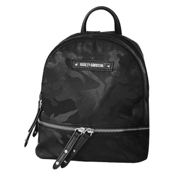 Silky Tonal Women's Camouflage Pattern Backpack 