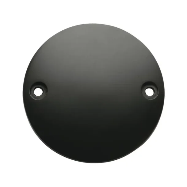 DOMED POINT COVER 2-HOLE - BLACK