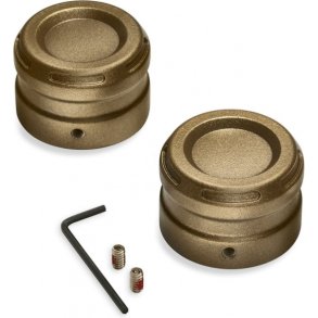 Dominion Collection Rear Axle Nut Covers - Bronze