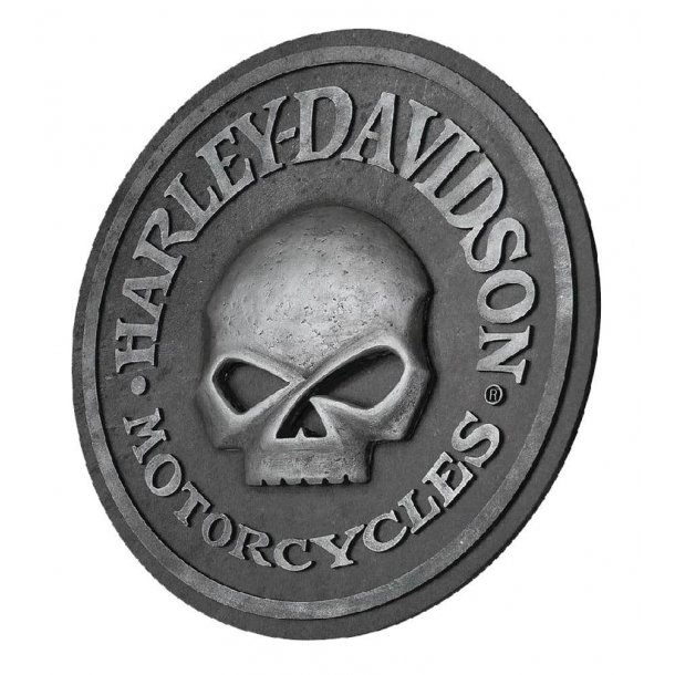 Harley-Davidson Willie G Skull Sculpted 3D Pub Sign