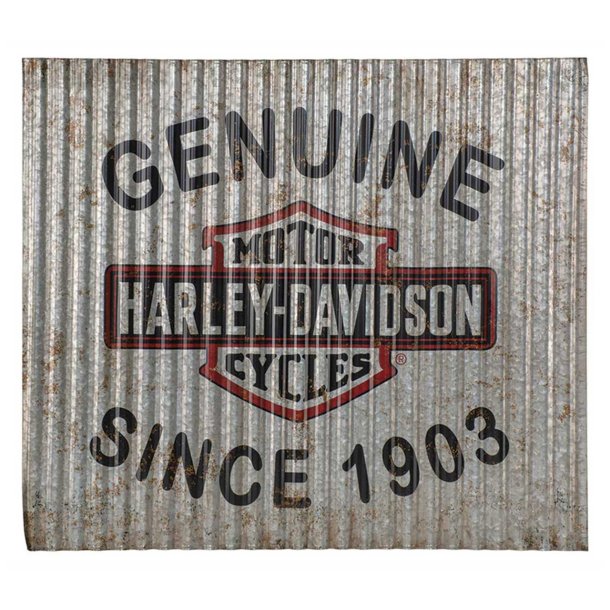  Genuine Since 1903 Bar &amp; Shield Corrugated Metal Sign 