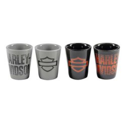 Open Bar &amp; Shield Fade Ceramic Shot Glass Set
