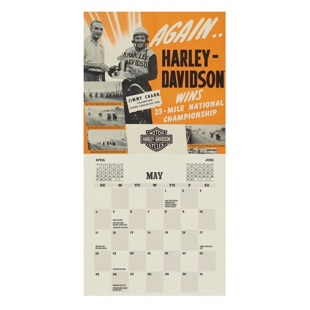 2025 National Race Day Poster Mini Wall Calendar 