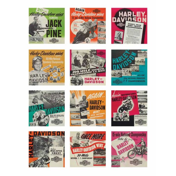 2025 National Race Day Poster Mini Wall Calendar 