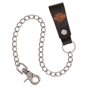 Men's 23 inch Bar & Shield Original Wallet Chain 