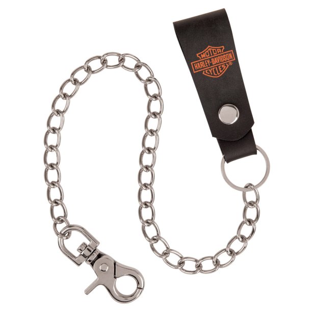 Men's 23 inch Bar &amp; Shield Original Wallet Chain 