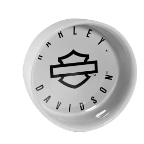 Open B&S Ceramic Pet Bowl - White