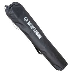 Harley-Davidson Open Bar &amp; Shield Folding Chair w/ Storage Bag - Black