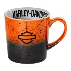 Open Bar &amp; Shield Web Ceramic Mug