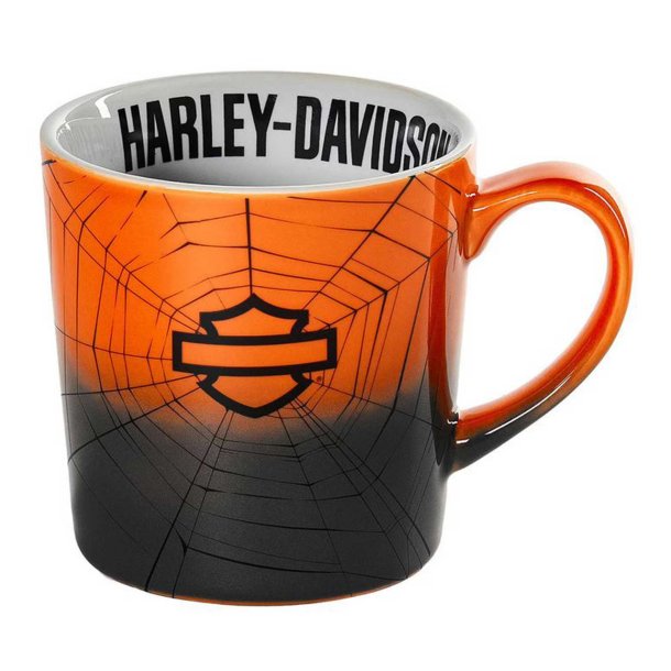 Open Bar &amp; Shield Web Ceramic Mug