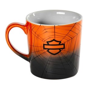 Open Bar & Shield Web Ceramic Mug