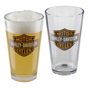 Bar & Shield Pint Glass Set