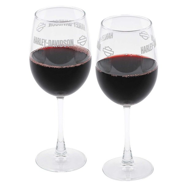 H-D Premier Wine Glass Set