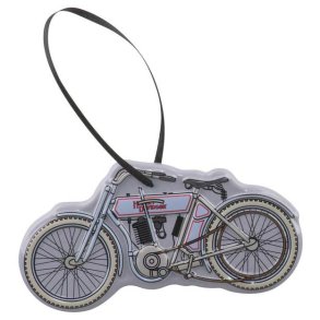 Harley-Davidson 3D Embossed Vintage Motorcycle Tin Ornament