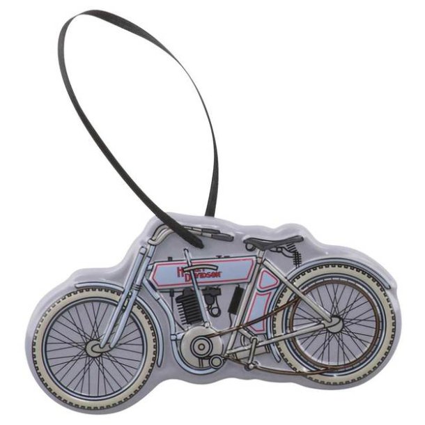Harley-Davidson 3D Embossed Vintage Motorcycle Tin Ornament