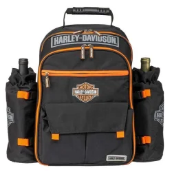 Harley-Davidson Picnic Pack Set, Bar &amp; Shield Logo Backpack 