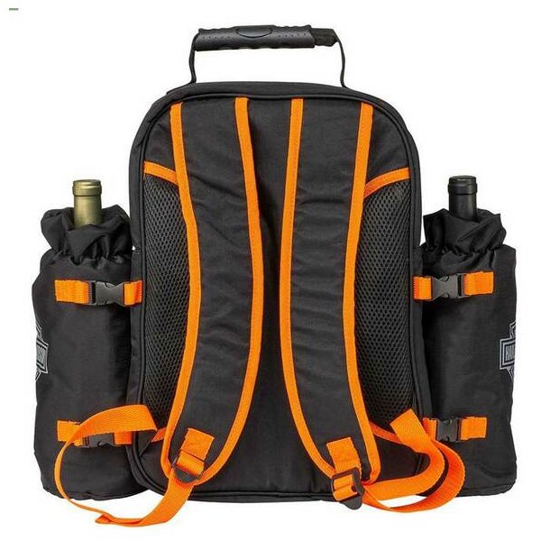 Harley-Davidson Picnic Pack Set, Bar &amp; Shield Logo Backpack 