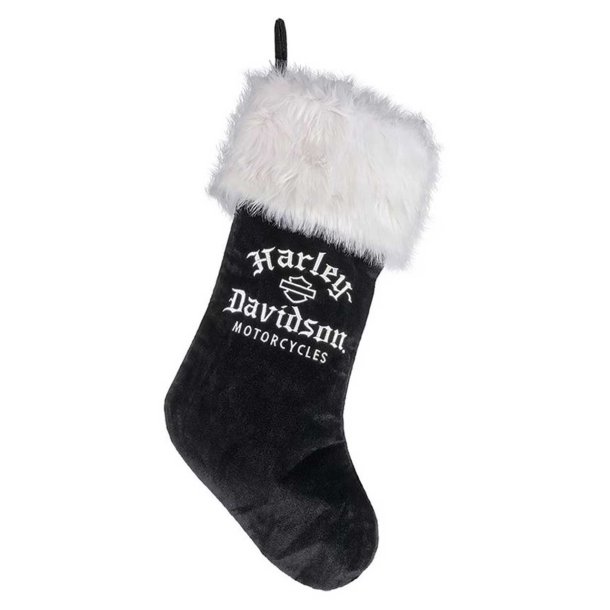 Holiday Stocking Old English Bar &amp; Shield Logo