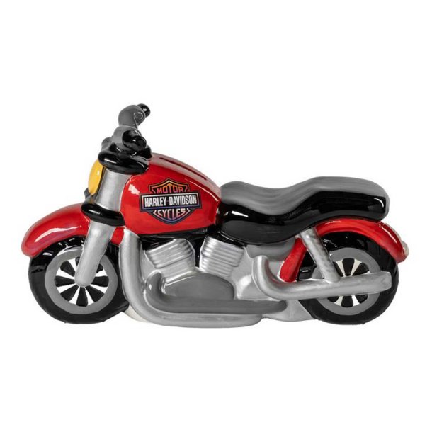 Kid's Motorcycle Shaped Ceramic Piggy Bank
