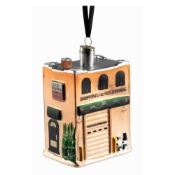 Glass Blown H-D Dealership Holiday Christmas Tree Ornament